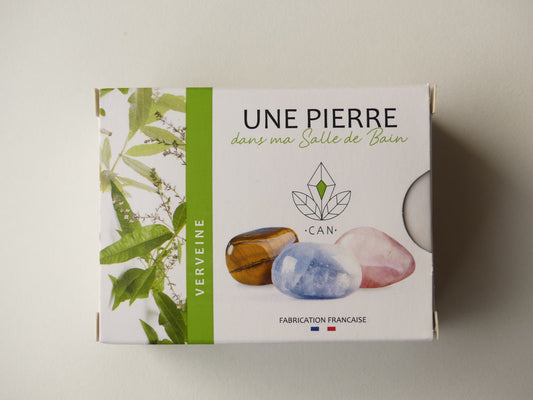 Savon verveine 140g avec pierre minérale surprise