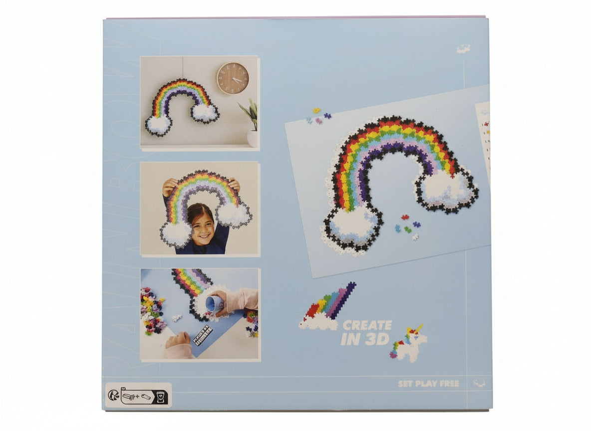 puzzle arc en ciel 500 pièces plus plus