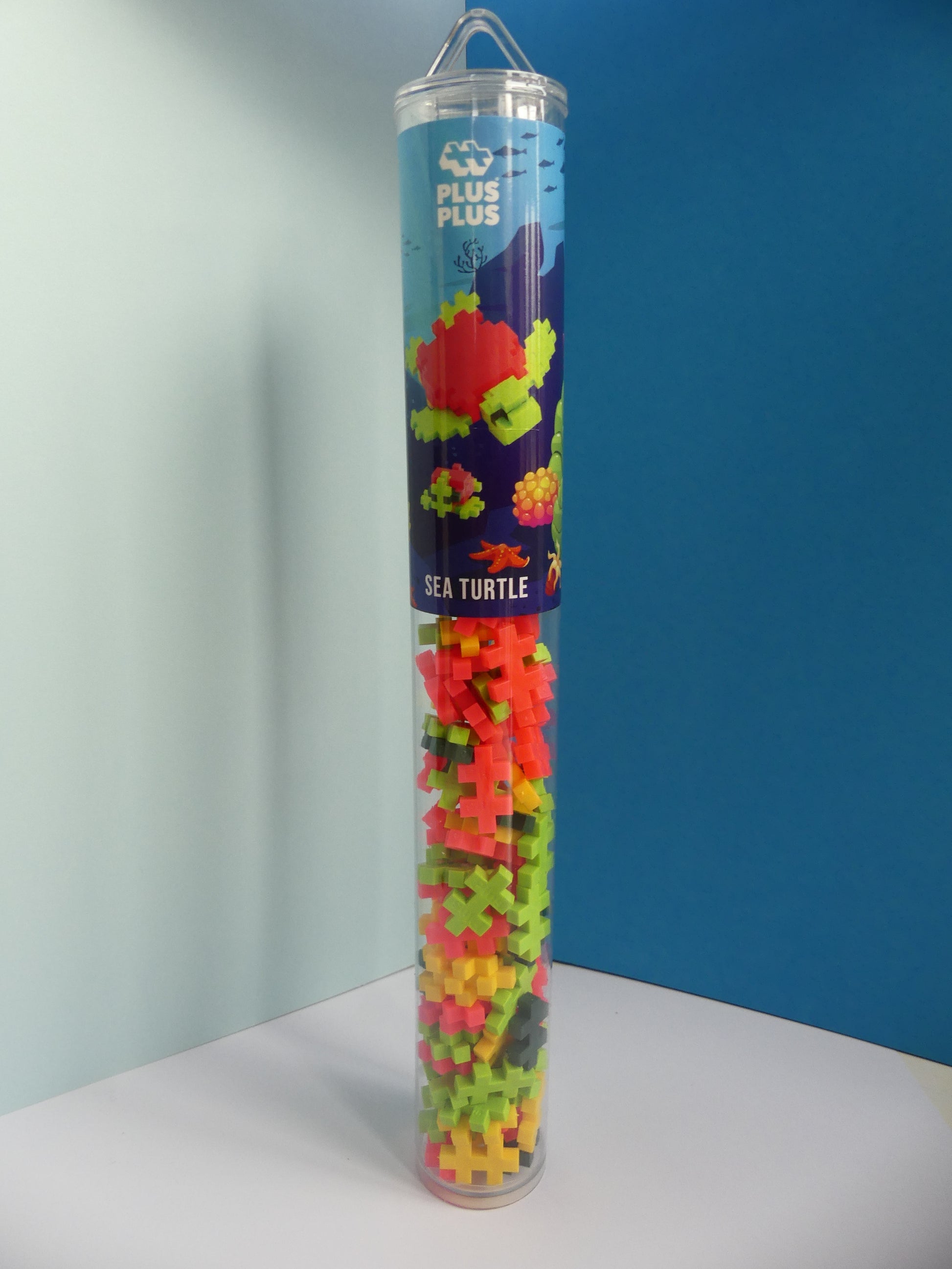 Tube tortue puzzle 100 pièces Plus Plus