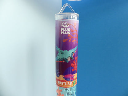 Tube raie manta puzzle 100 pièces Plus Plus