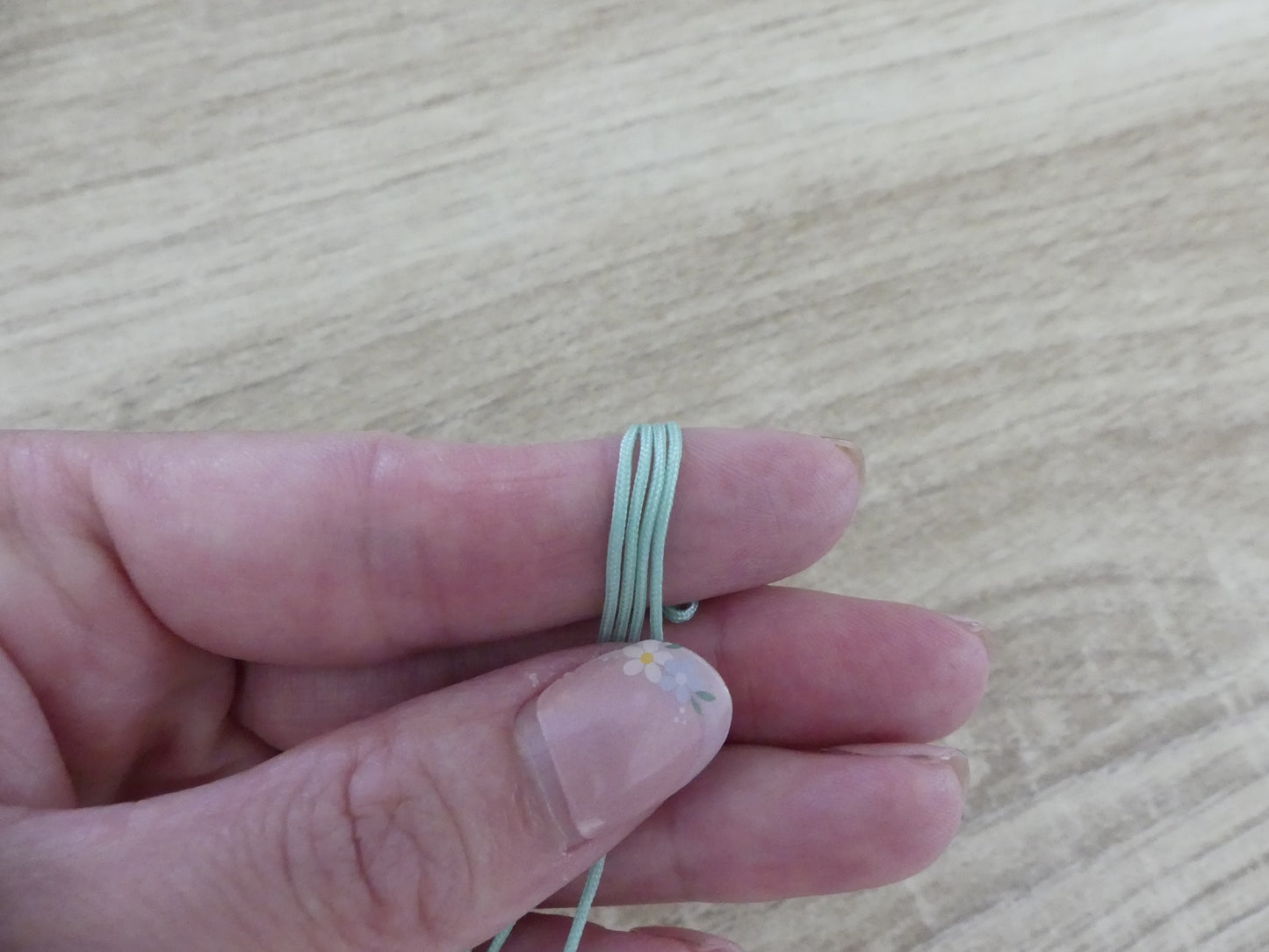 Bracelet Macramé Personnalisé Enfant – Cubes Lettres Prénom