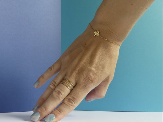 Bracelet femme arbre de vie – acier inoxydable doré