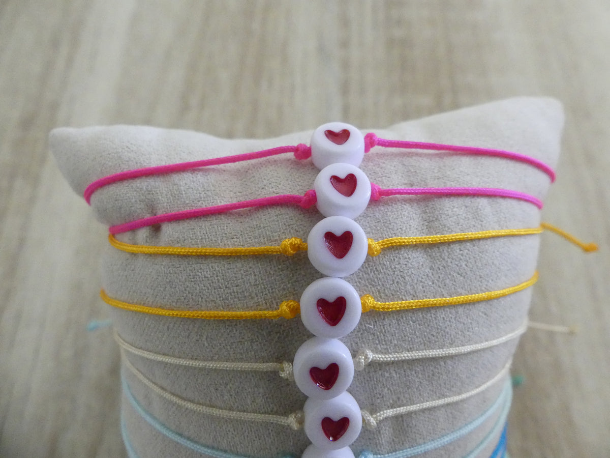 Bracelet duo maman-enfant – Le cœur qui reste, spécial rentrée des classes
