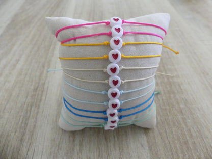 Bracelet duo maman-enfant – Le cœur qui reste, spécial rentrée des classes