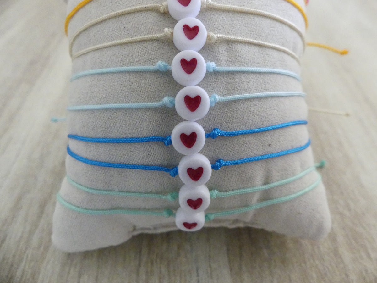 Bracelet duo maman-enfant – Le cœur qui reste, spécial rentrée des classes