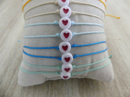 Bracelet duo maman-enfant – Le cœur qui reste, spécial rentrée des classes