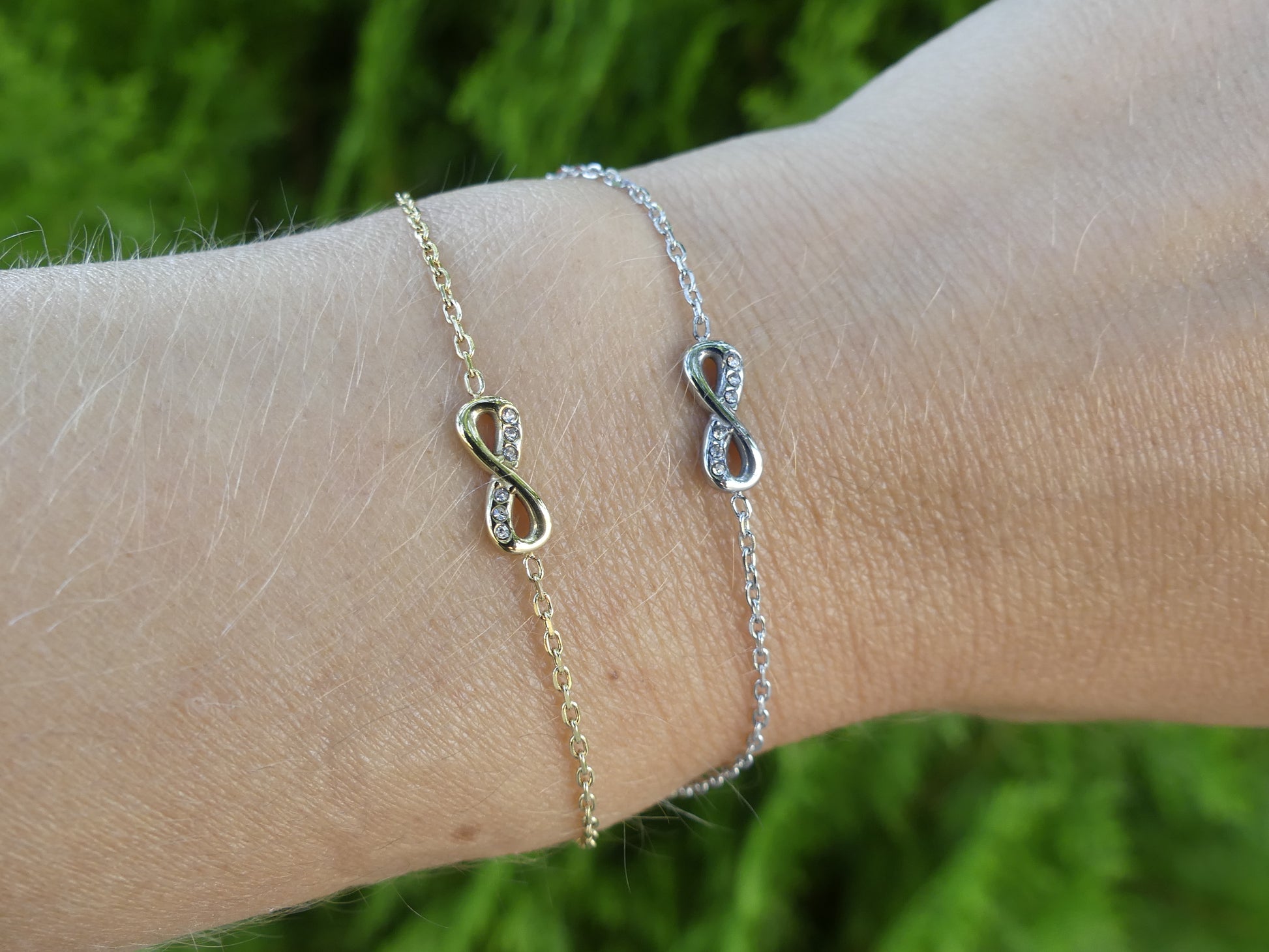 bracelet pendentif infini