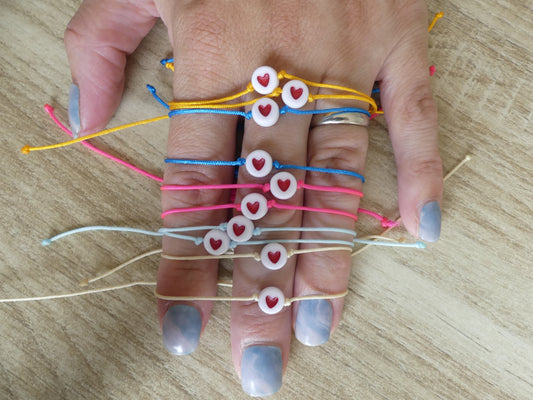 Bracelet duo maman-enfant – Le cœur qui reste, spécial rentrée des classes