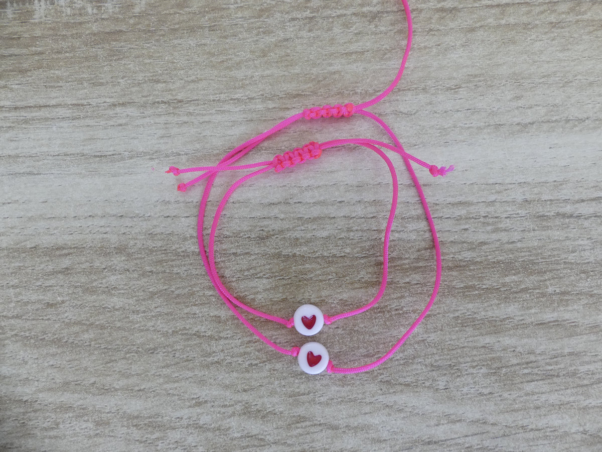 Bracelet duo maman-enfant – Le cœur qui reste, spécial rentrée des classes
