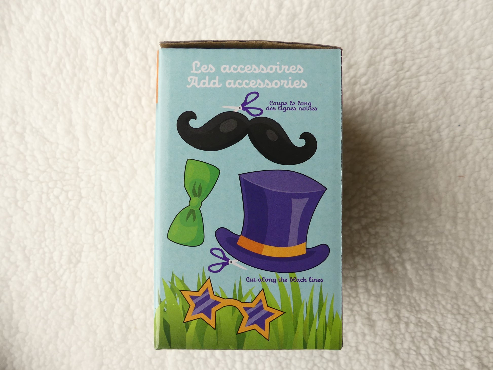 Kit enfants cheveux à faire pousser Mr Green. Kit cheveux à faire pousser. Tête gazon.