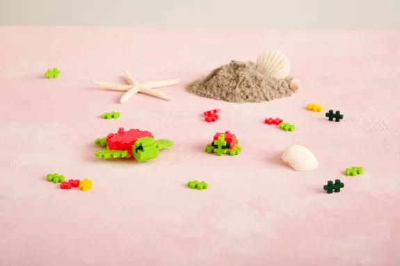 Tube tortue puzzle 100 pièces Plus Plus